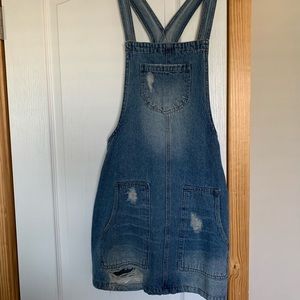 Lulu’s Denim Overall Dress